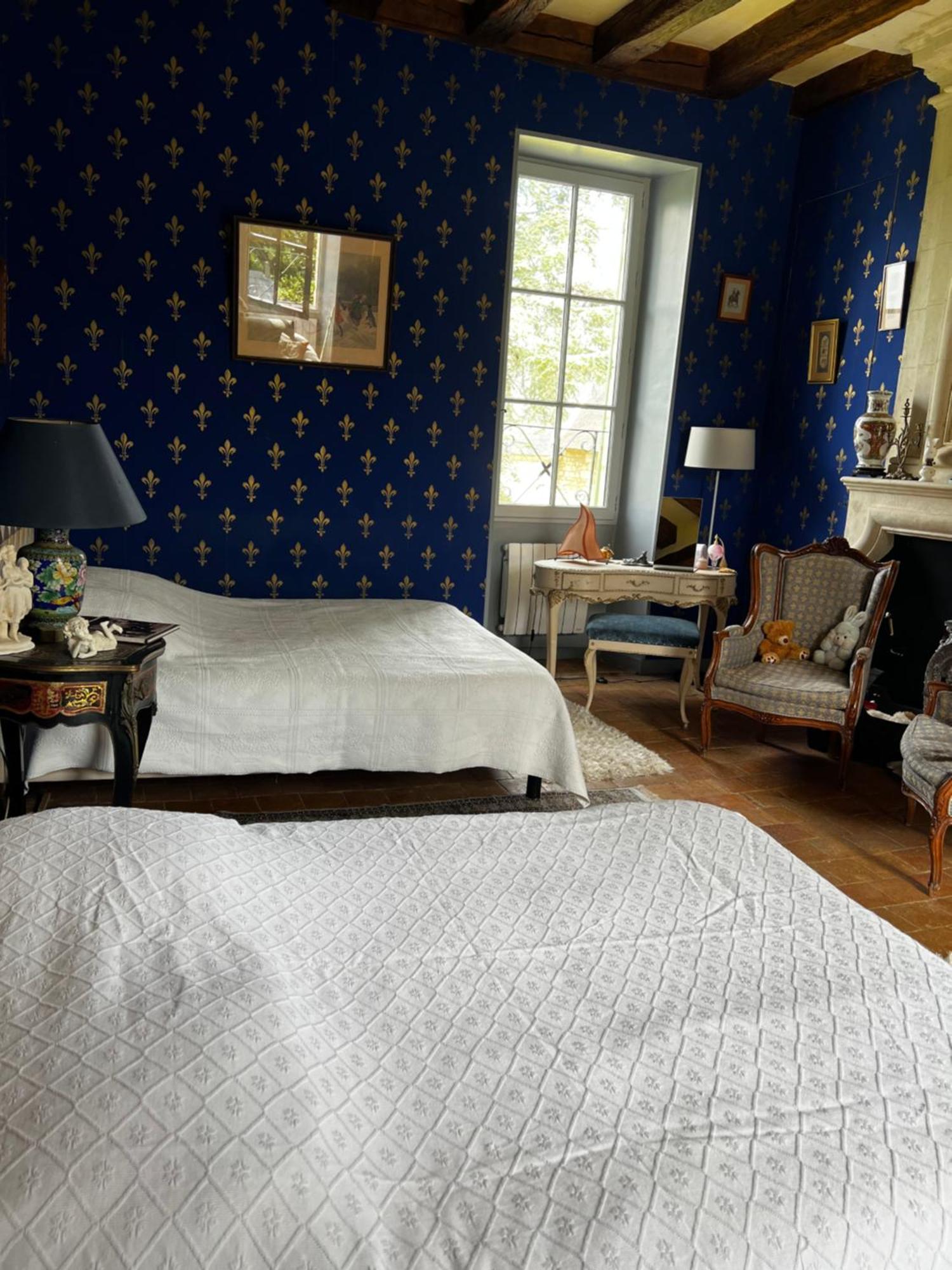 Chateau De La Thibaudiere Bois Savary - Chambre Familiale Du Roi Allonnes  Dış mekan fotoğraf